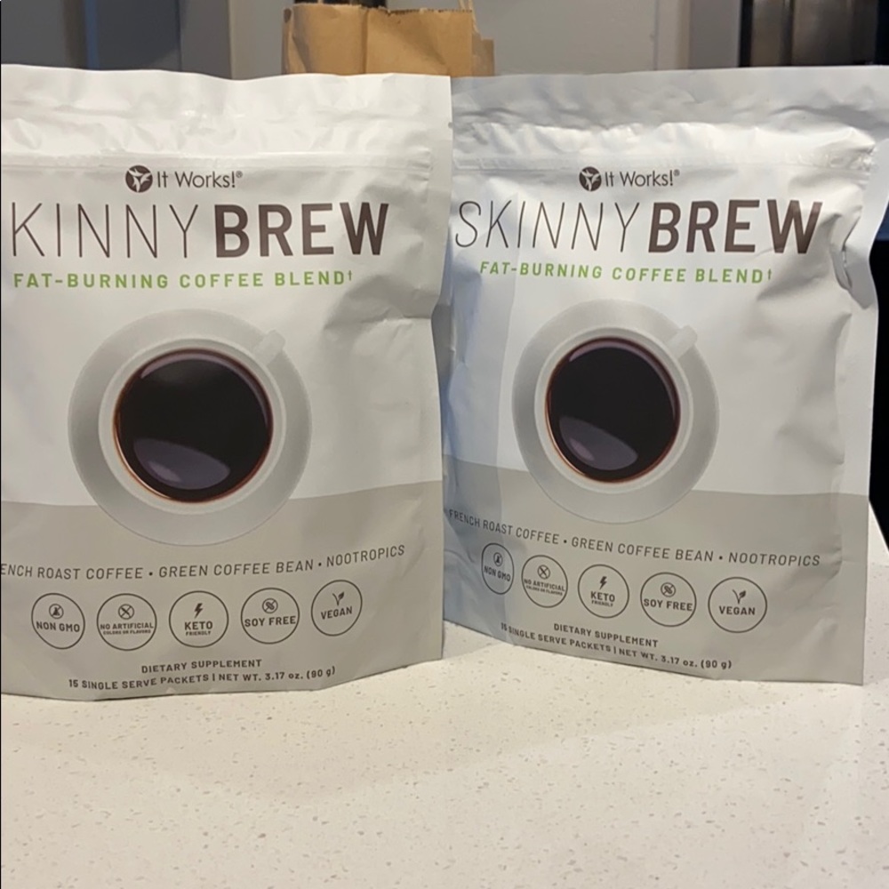 It works skinny brew coffee packets